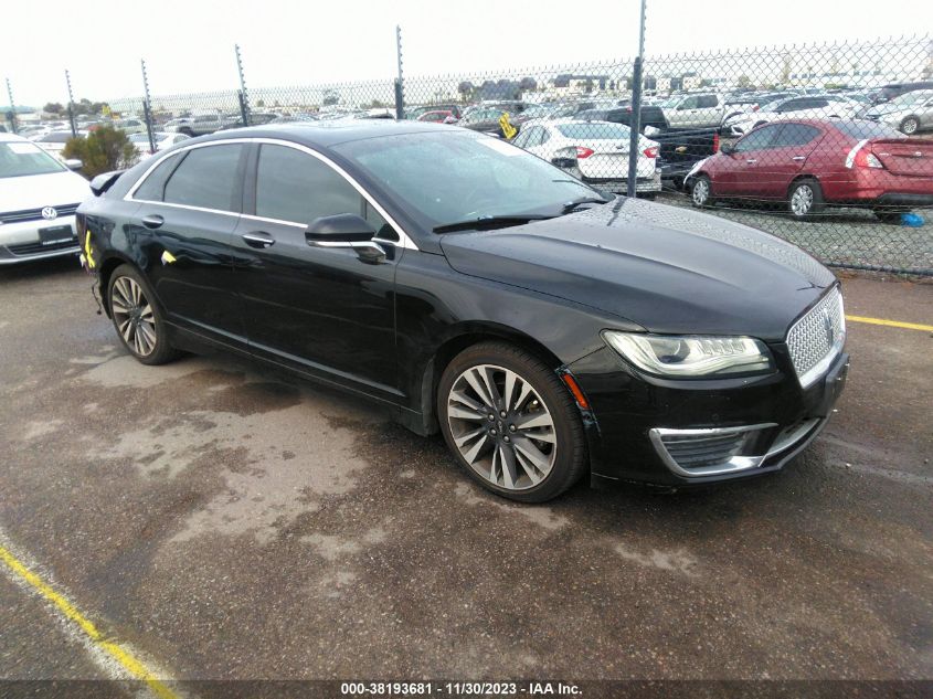 2017 LINCOLN MKZ RESERVE - 3LN6L5E94HR620301