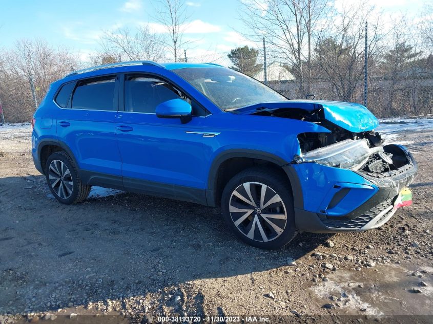 2022 VOLKSWAGEN TAOS SE - 3VVRX7B21NM013212