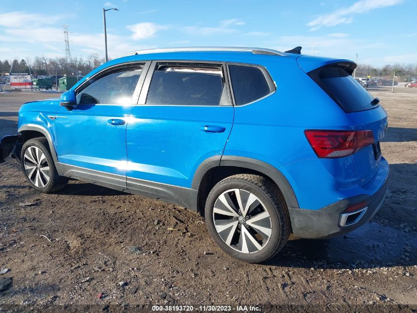 2022 VOLKSWAGEN TAOS SE - 3VVRX7B21NM013212