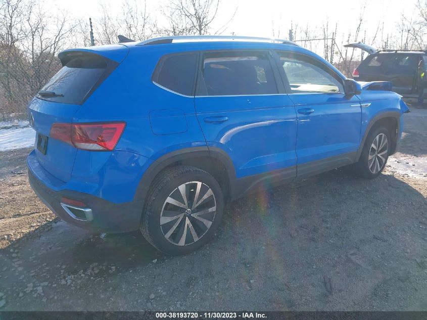 2022 VOLKSWAGEN TAOS SE - 3VVRX7B21NM013212