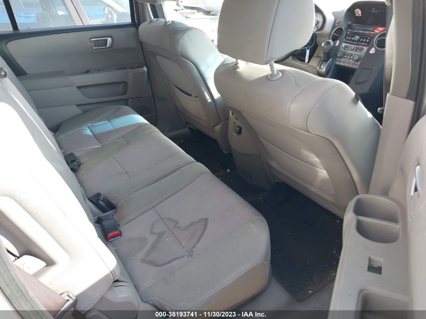 2013 HONDA PILOT EX - 5FNYF4H43DB041097
