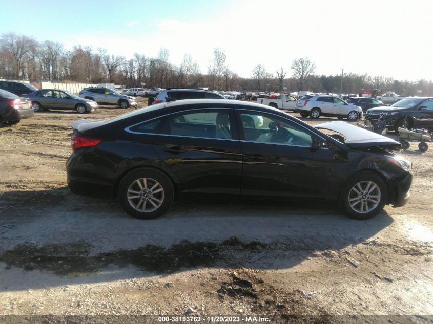 2017 HYUNDAI SONATA SE - 5NPE24AF0HH590595