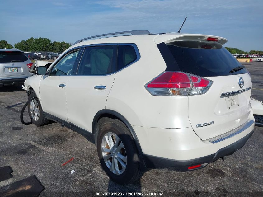 2015 NISSAN ROGUE S/SL/SV - KNMAT2MTOFP575436