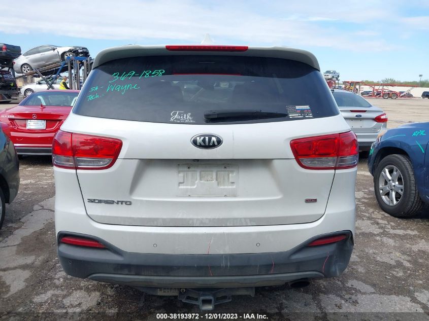 2016 KIA SORENTO 2.4L LX - 5XYPG4A33GG093823