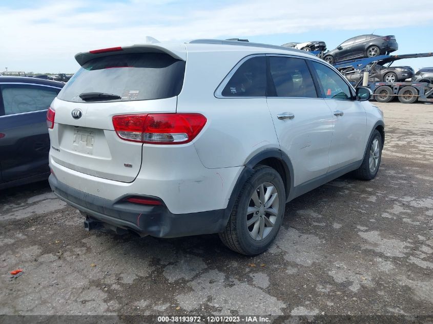 2016 KIA SORENTO 2.4L LX - 5XYPG4A33GG093823