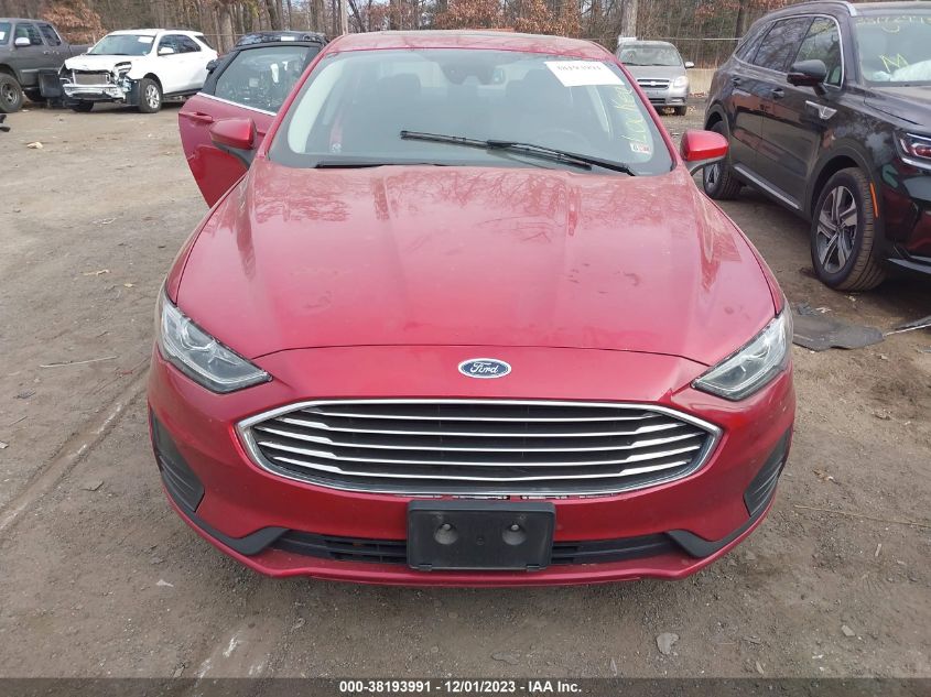 2020 FORD FUSION HYBRID SE - 3FA6P0LU5LR144125