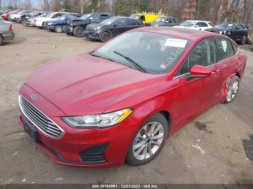 2020 FORD FUSION HYBRID SE - 3FA6P0LU5LR144125