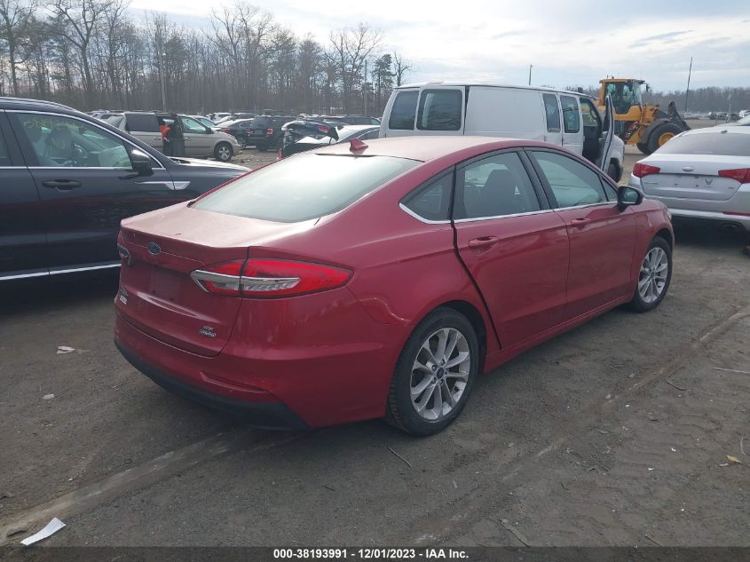 2020 FORD FUSION HYBRID SE - 3FA6P0LU5LR144125