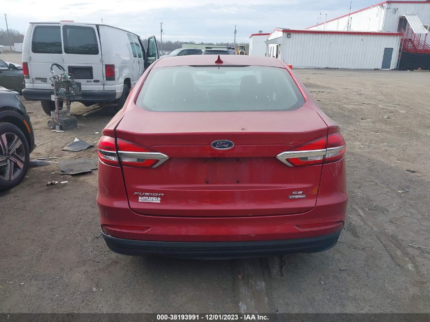 2020 FORD FUSION HYBRID SE - 3FA6P0LU5LR144125