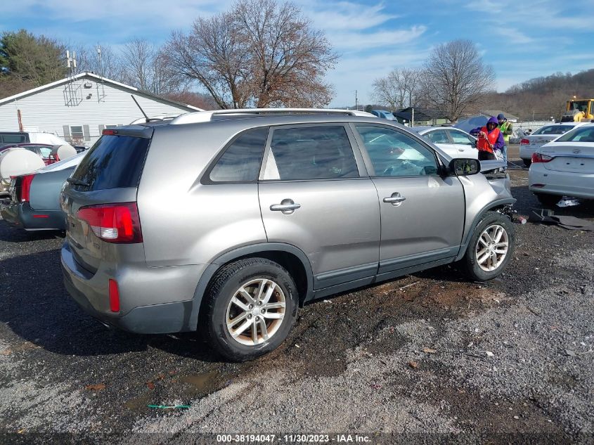 2015 KIA SORENTO LX - 5XYKT3A62FG602583