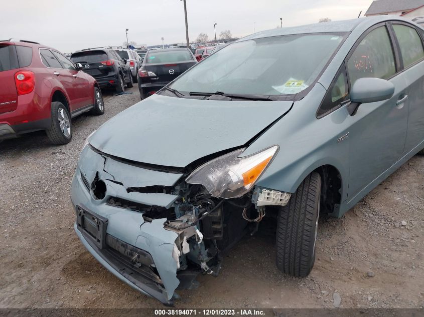 2014 TOYOTA PRIUS - JTDKN3DU3E1830627