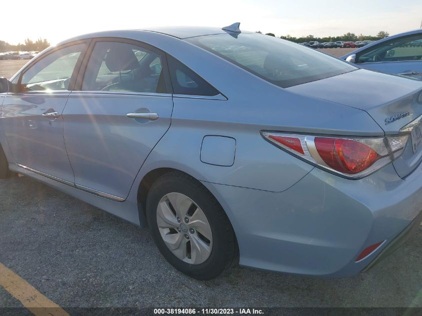 2014 HYUNDAI SONATA HYBRID - KMHEC4A42EA116643