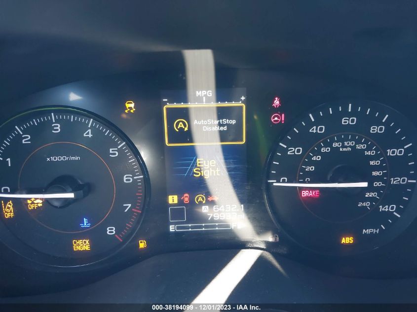 2021 SUBARU CROSSTREK - JF2GTABC9M8240773