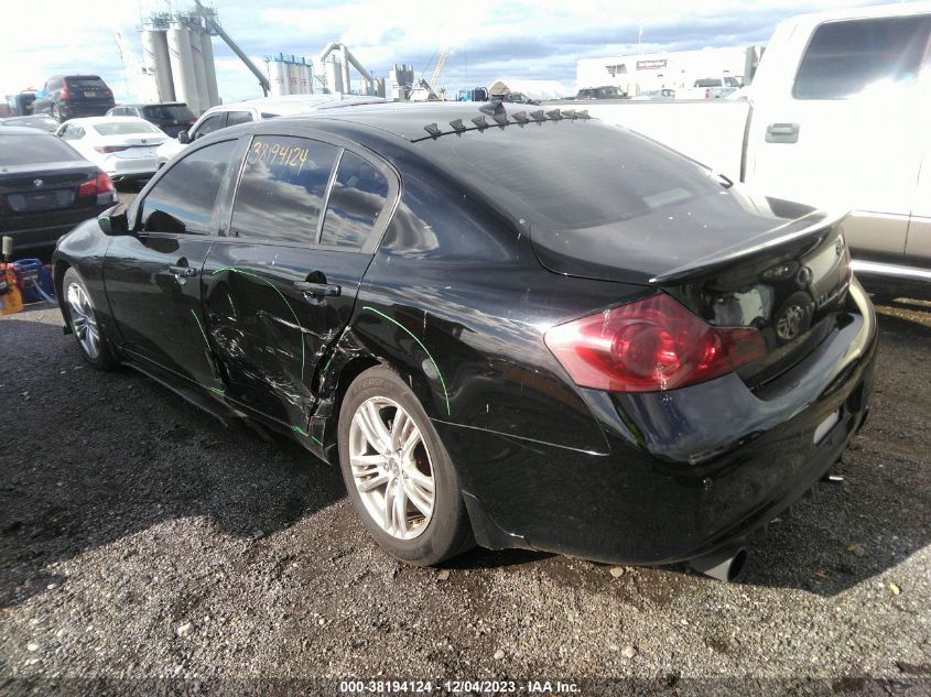 2013 INFINITI G37X JN1CV6AR8DM767790