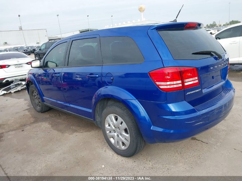 2015 DODGE JOURNEY SE - 3C4PDCAB4FT660302