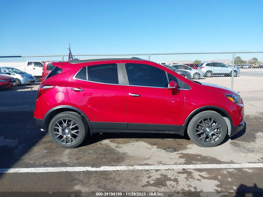 VIN KL4CJ1SB1KB709147 2019 BUICK ENCORE SPORT TOURING