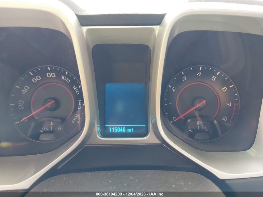 2015 CHEVROLET CAMARO LT - 2G1FD1E37F9105083