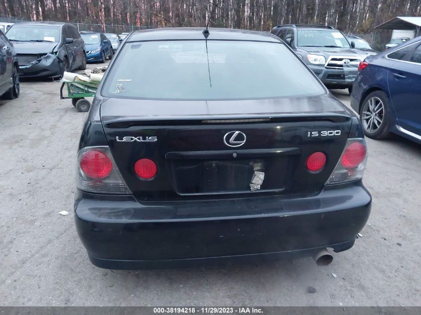 JTHBD192230068990 | 2003 LEXUS IS 300