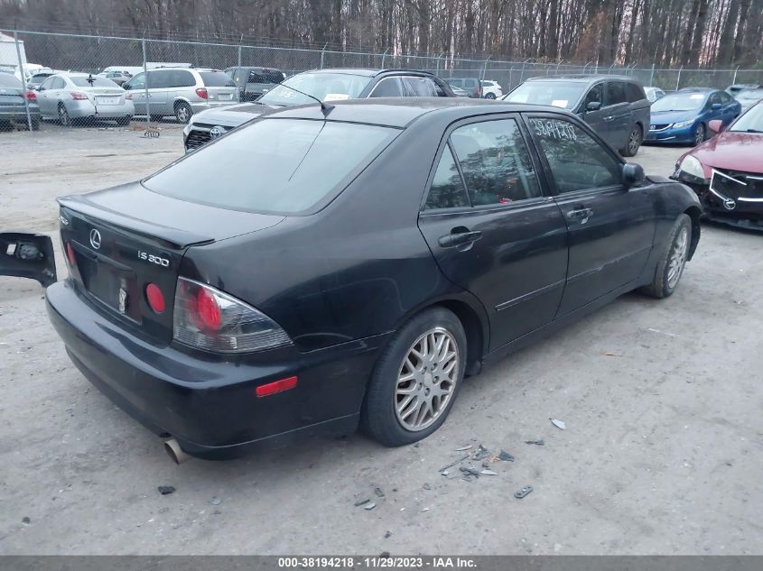 JTHBD192230068990 | 2003 LEXUS IS 300