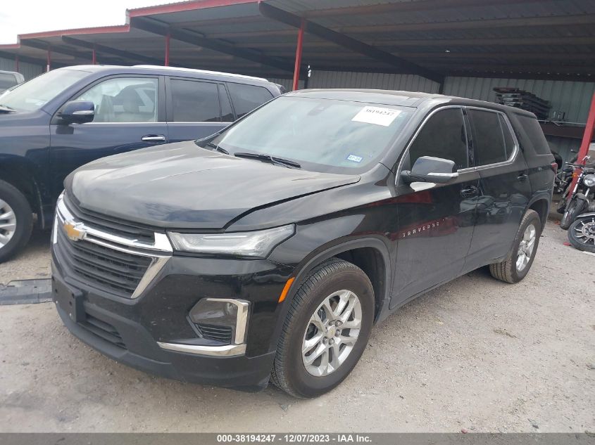 2023 CHEVROLET TRAVERSE LS - 1GNERFKW9PJ287012