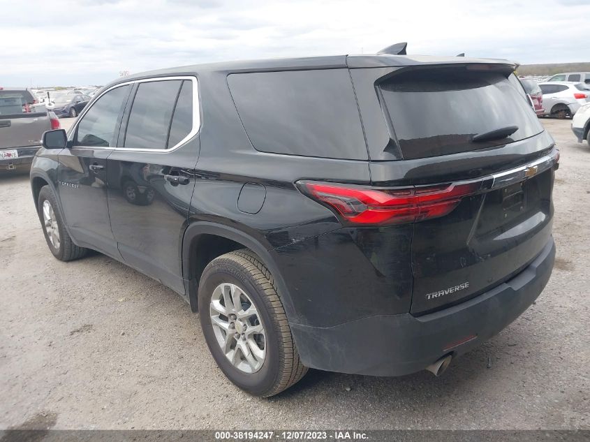2023 CHEVROLET TRAVERSE LS - 1GNERFKW9PJ287012