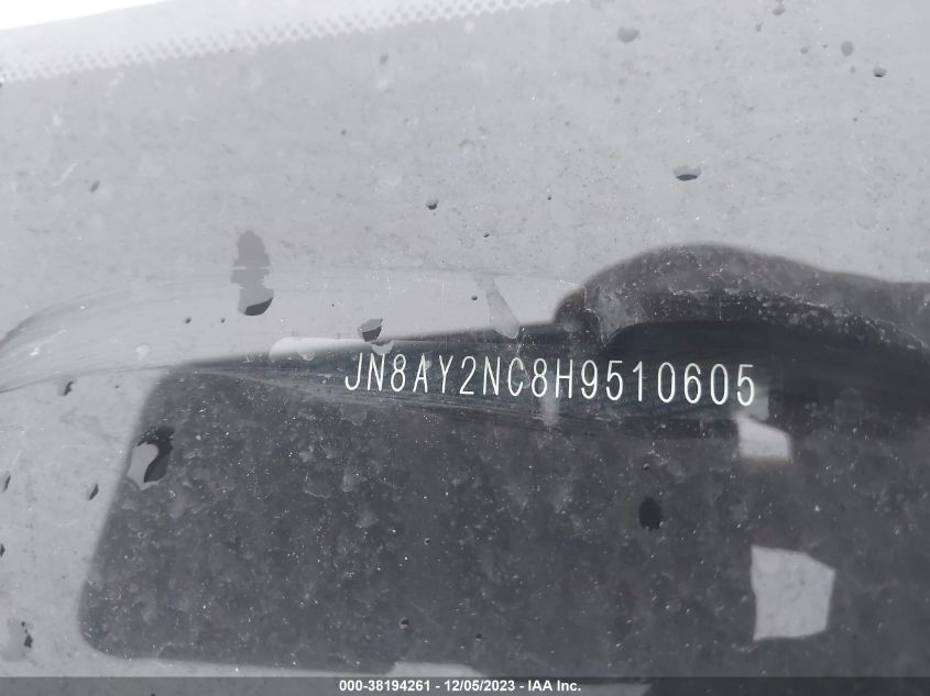 2017 NISSAN ARMADA SL - JN8AY2NC8H9510605