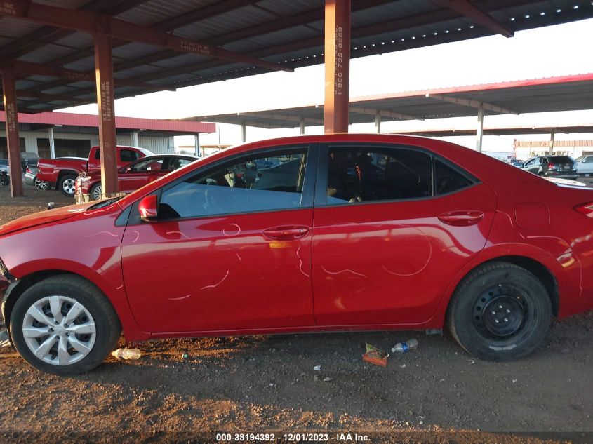 2016 TOYOTA COROLLA L/LE/LE PLS/PRM/S/S PLS - 5YFBURHE8GP457205