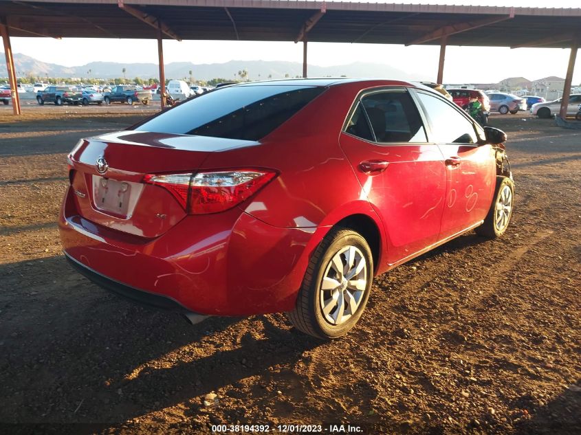 2016 TOYOTA COROLLA L/LE/LE PLS/PRM/S/S PLS - 5YFBURHE8GP457205