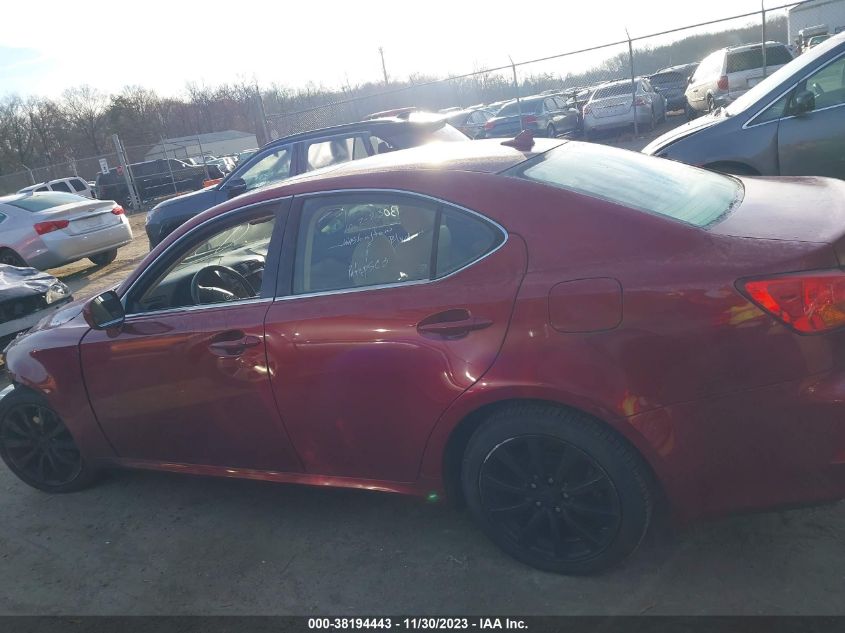 JTHCK262272010649 | 2007 LEXUS IS 250