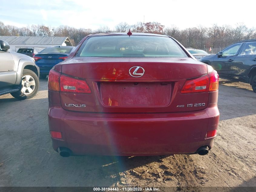 JTHCK262272010649 | 2007 LEXUS IS 250