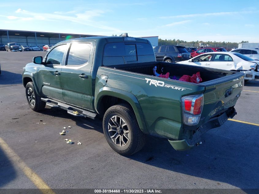 2021 TOYOTA TACOMA DOUBLE CAB/SR5/TRD SPORT/ - 5TFAZ5CN5MX112868