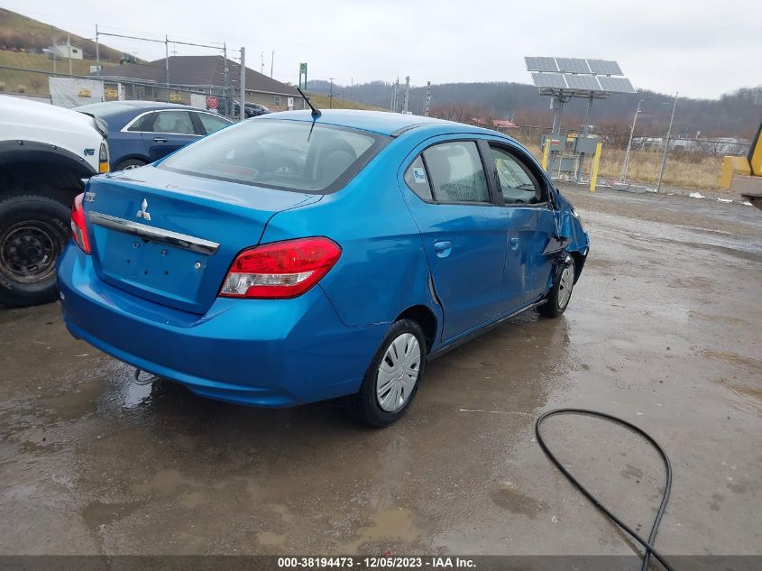 2020 MITSUBISHI MIRAGE G4 ES - ML32F3FJ6LHF07750