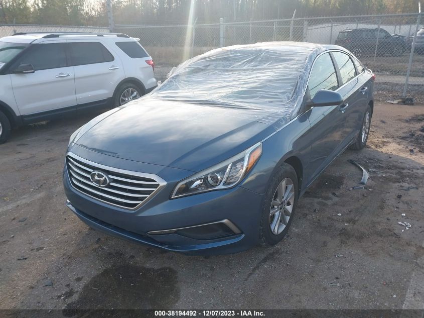 2016 HYUNDAI SONATA SE - 5NPE24AF5GH310295