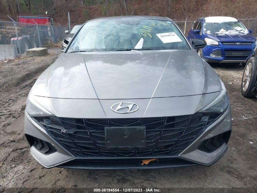 2023 HYUNDAI ELANTRA N LINE - KMHLR4AFXPU431909