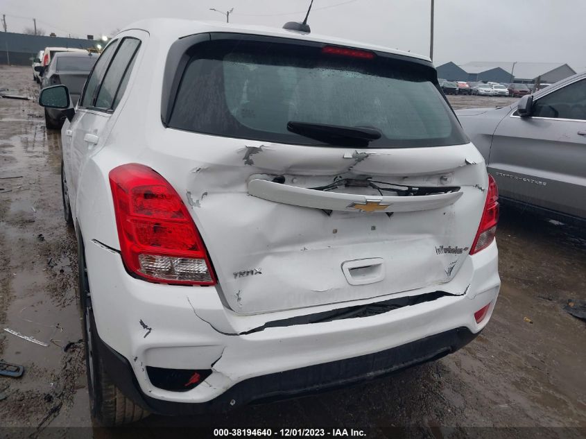 2018 CHEVROLET TRAX LS - KL7CJKSB8JB627309