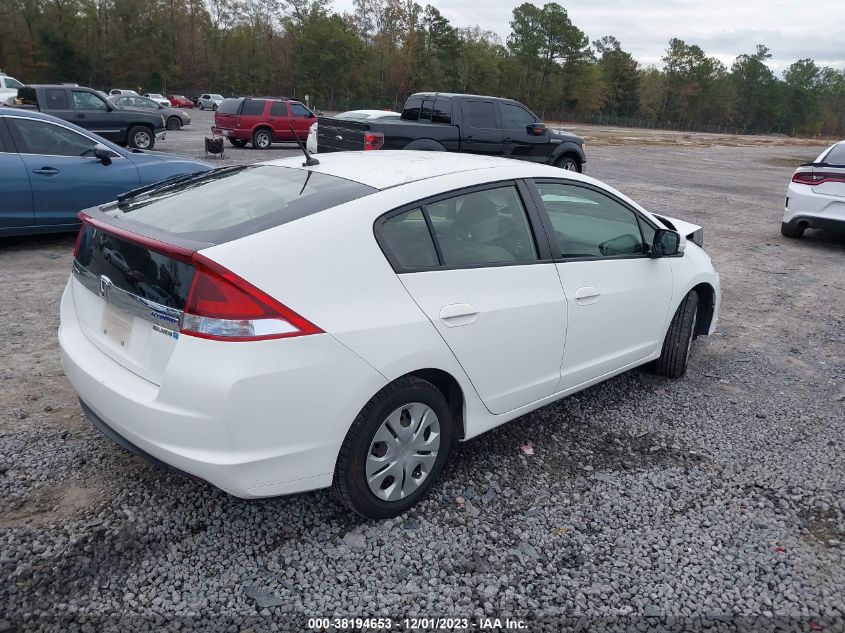 2014 HONDA INSIGHT LX - JHMZE2H55ES002096