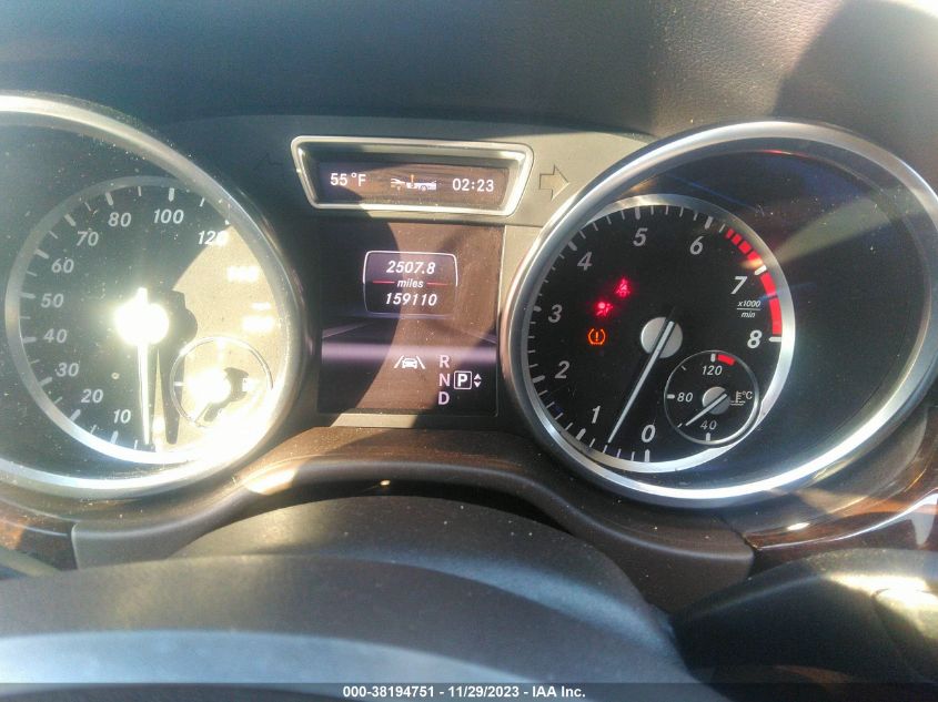 2013 MERCEDES-BENZ ML 350 4JGDA5JB2DA164969