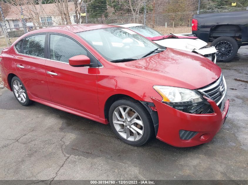 2013 NISSAN SENTRA SR - 3N1AB7AP5DL628666