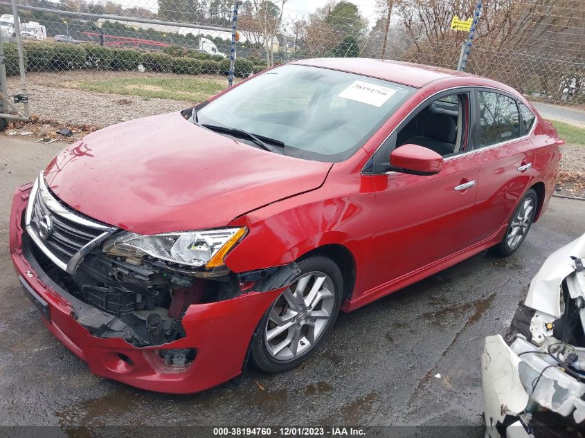 2013 NISSAN SENTRA SR - 3N1AB7AP5DL628666