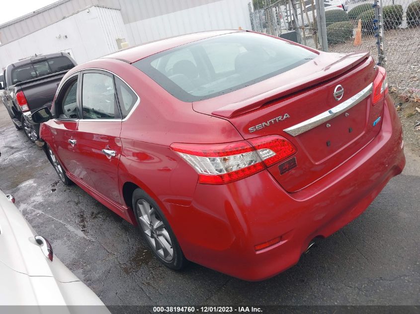 2013 NISSAN SENTRA SR - 3N1AB7AP5DL628666