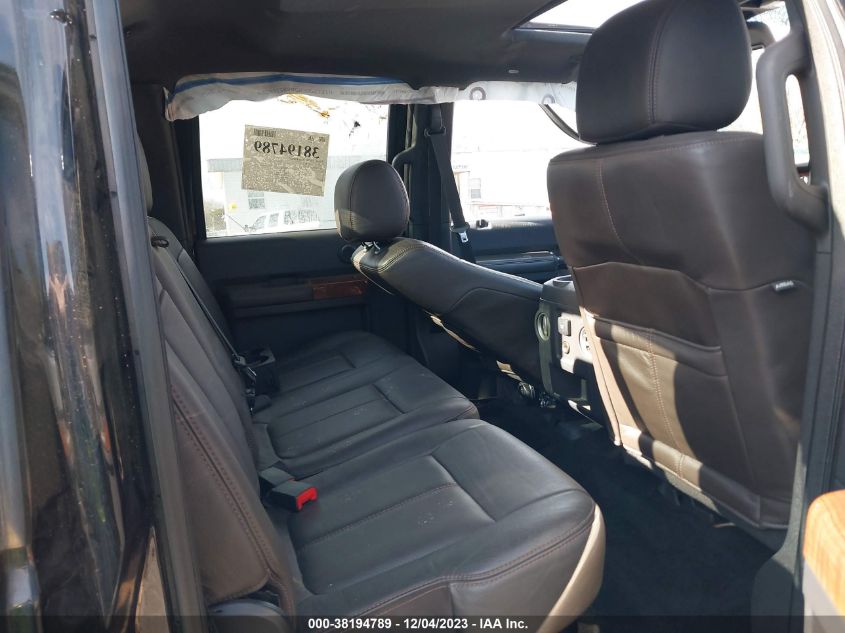 2015 FORD F-250 LARIAT - 1FT7W2BT5FEA94503
