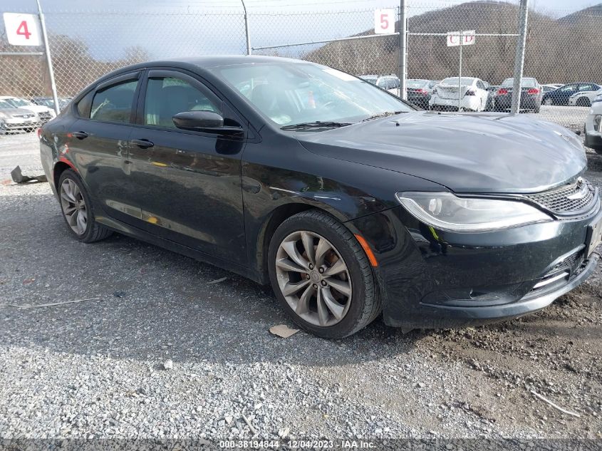 2015 CHRYSLER 200 S - 1C3CCCBB6FN731522