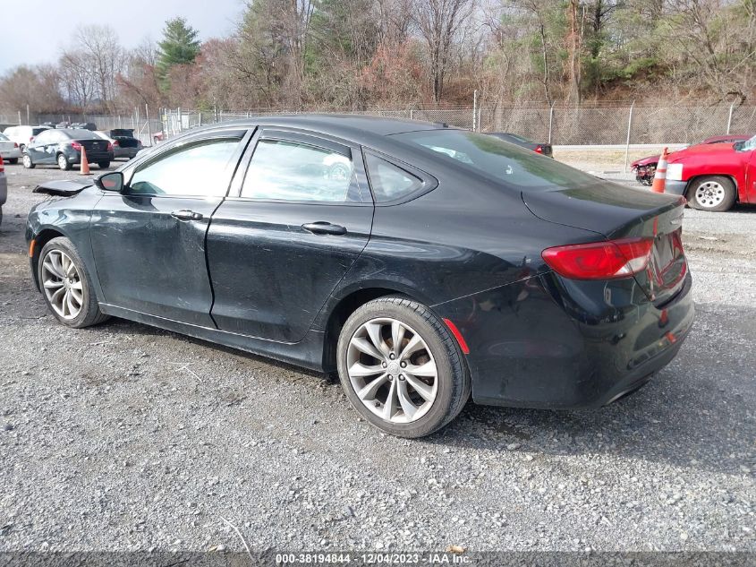 2015 CHRYSLER 200 S - 1C3CCCBB6FN731522