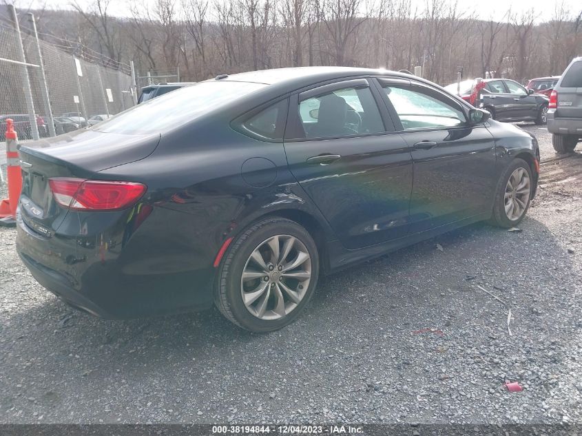 2015 CHRYSLER 200 S - 1C3CCCBB6FN731522