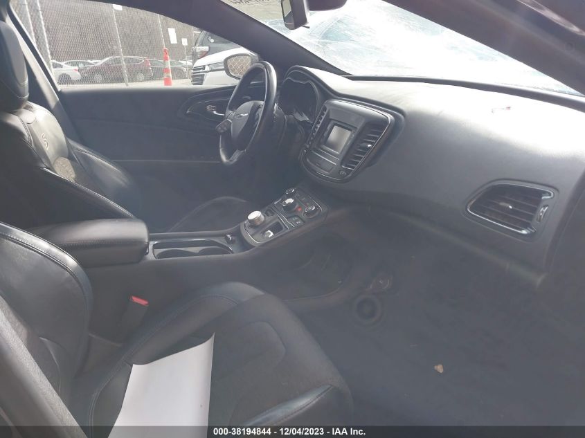 2015 CHRYSLER 200 S - 1C3CCCBB6FN731522