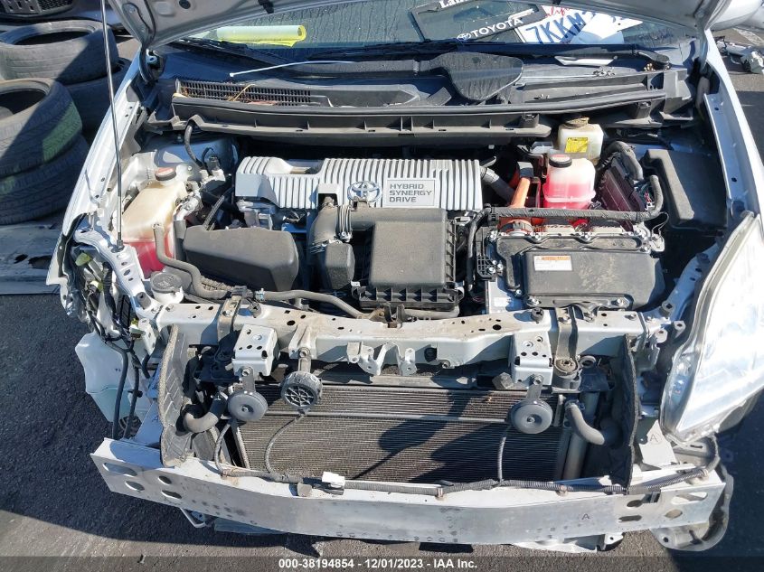 2015 TOYOTA PRIUS THREE - JTDKN3DUXF1921007