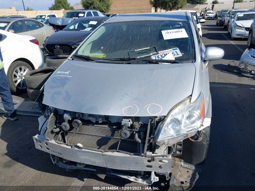 2015 TOYOTA PRIUS THREE - JTDKN3DUXF1921007