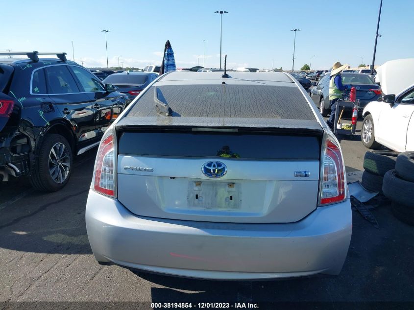 2015 TOYOTA PRIUS THREE - JTDKN3DUXF1921007