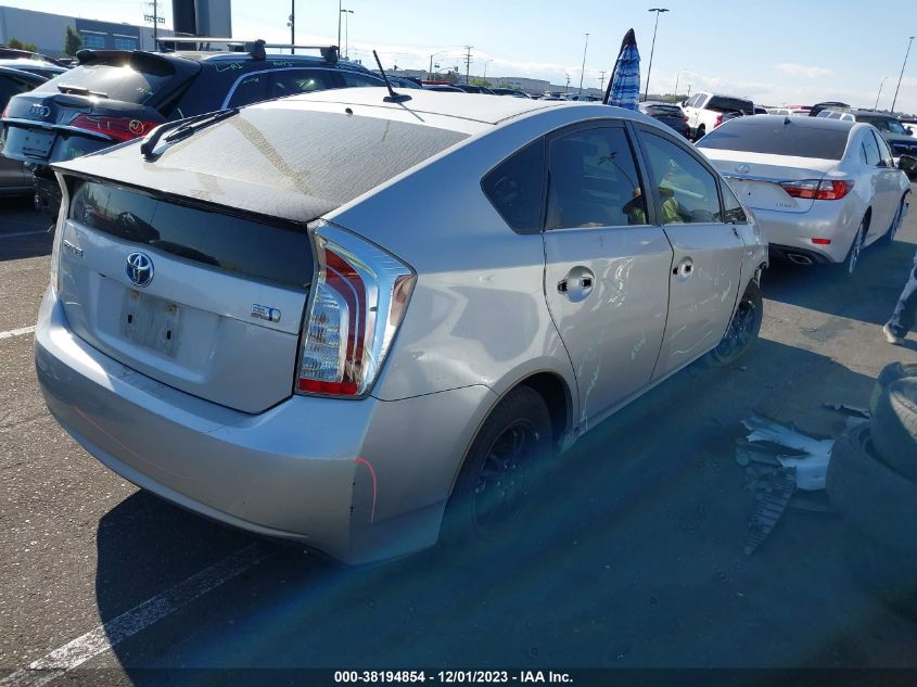 2015 TOYOTA PRIUS THREE - JTDKN3DUXF1921007