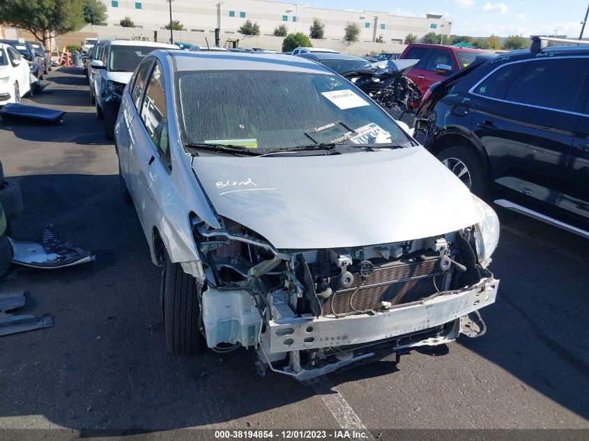 2015 TOYOTA PRIUS THREE - JTDKN3DUXF1921007